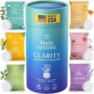 NIB Body Restore Shower Steamers Aromatherapy 6 Pack